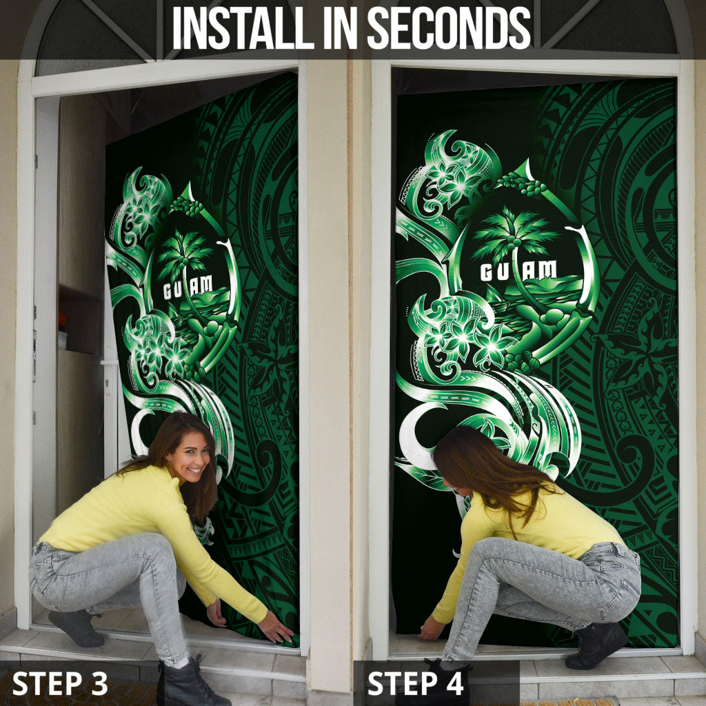 Betde Guam Chamorro Door Cover Guahan Seal Tattoo LT14 - Polynesian Pride