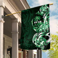 Betde Guam Chamorro Garden Flag Guahan Seal Tattoo LT14 House Flag Green - Polynesian Pride