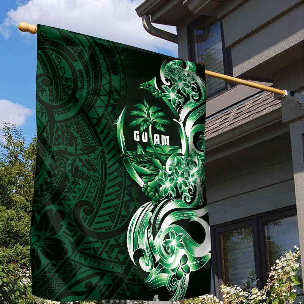 Betde Guam Chamorro Garden Flag Guahan Seal Tattoo LT14 - Polynesian Pride