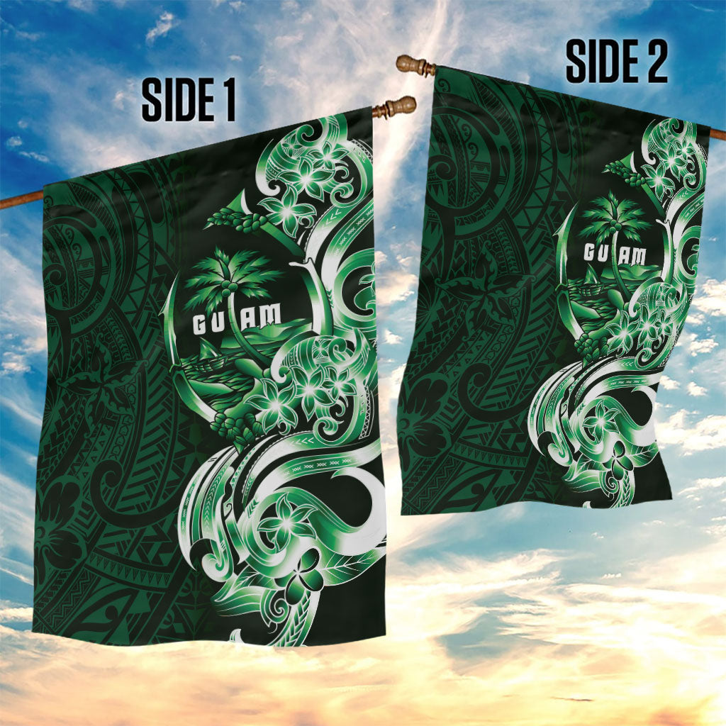 Betde Guam Chamorro Garden Flag Guahan Seal Tattoo LT14 - Polynesian Pride