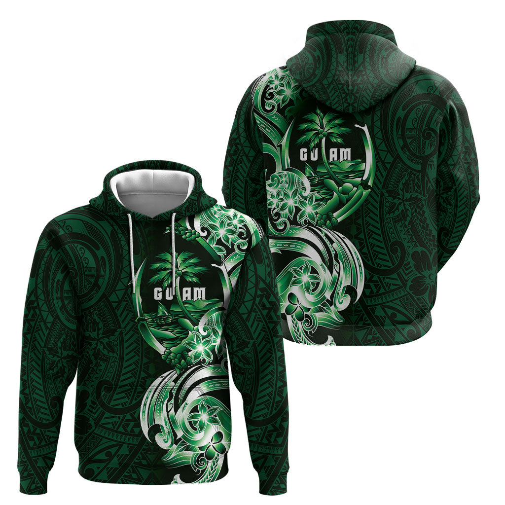 Betde Guam Chamorro Hoodie Guahan Seal Tattoo LT14 - Polynesian Pride