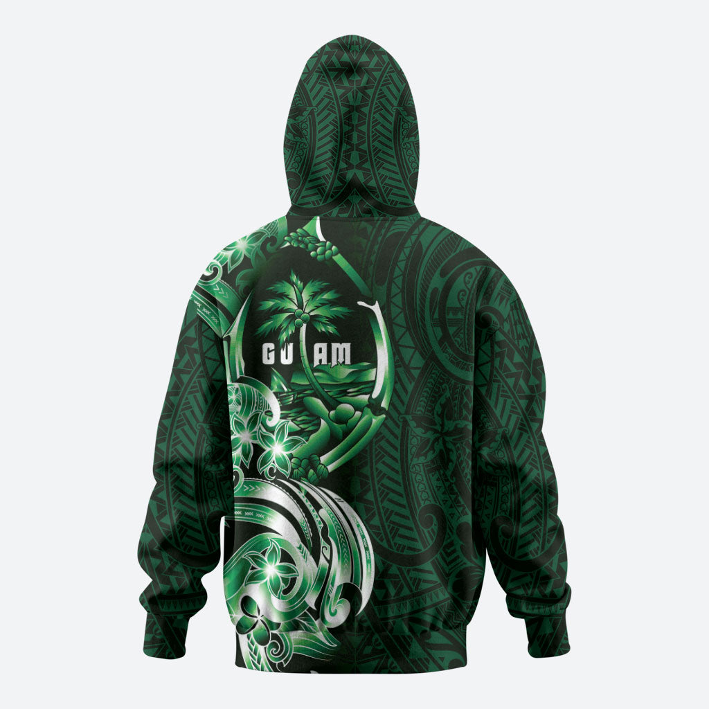 Betde Guam Chamorro Hoodie Guahan Seal Tattoo LT14 - Polynesian Pride