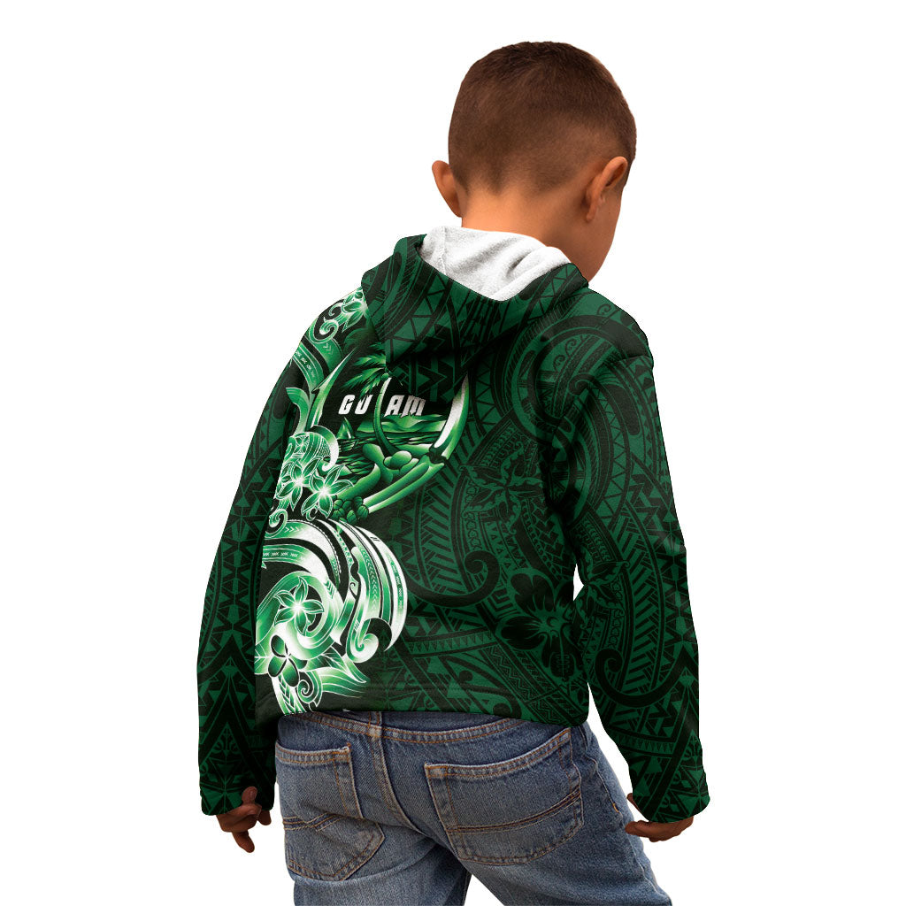 Betde Guam Chamorro Kid Hoodie Guahan Seal Tattoo LT14 - Polynesian Pride