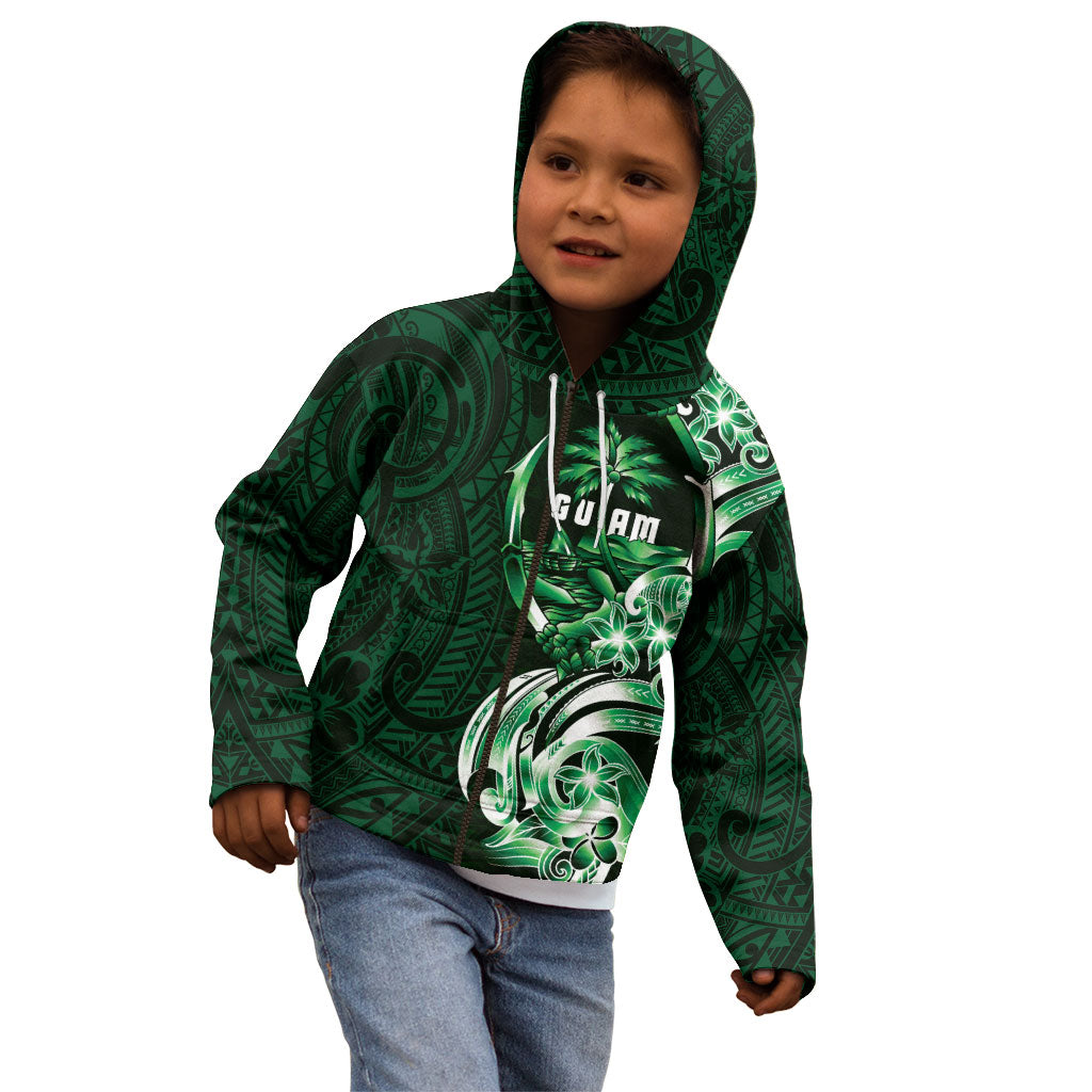 Betde Guam Chamorro Kid Hoodie Guahan Seal Tattoo LT14 - Polynesian Pride
