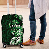Betde Guam Chamorro Luggage Cover Guahan Seal Tattoo LT14 Green - Polynesian Pride