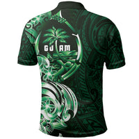 Betde Guam Chamorro Polo Shirt Guahan Seal Tattoo LT14 - Polynesian Pride