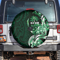Betde Guam Chamorro Spare Tire Cover Guahan Seal Tattoo LT14 Green - Polynesian Pride