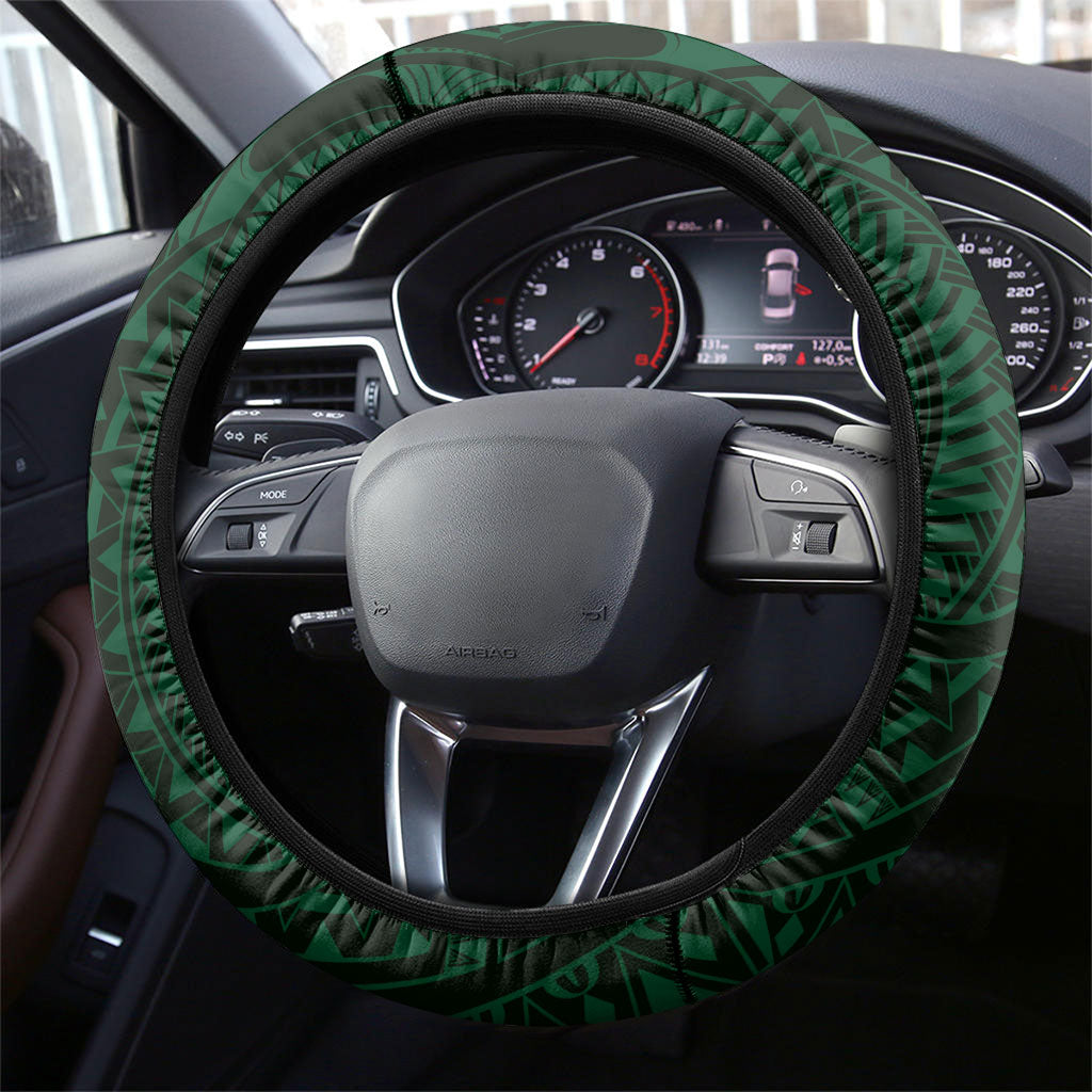 Betde Guam Chamorro Steering Wheel Cover Guahan Seal Tattoo LT14 - Polynesian Pride