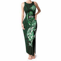 Betde Guam Chamorro Tank Maxi Dress Guahan Seal Tattoo LT14 Women Green - Polynesian Pride