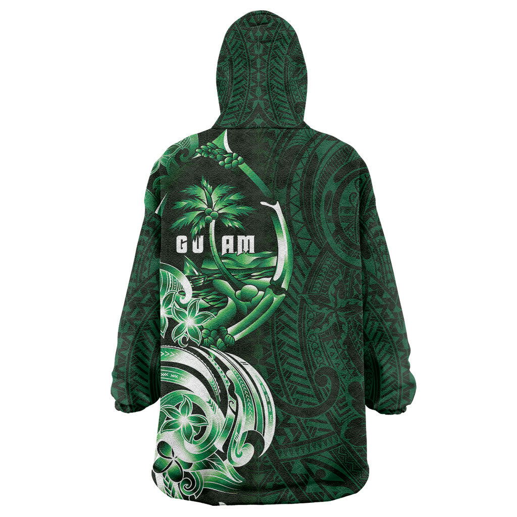 Betde Guam Chamorro Wearable Blanket Hoodie Guahan Seal Tattoo LT14 - Polynesian Pride