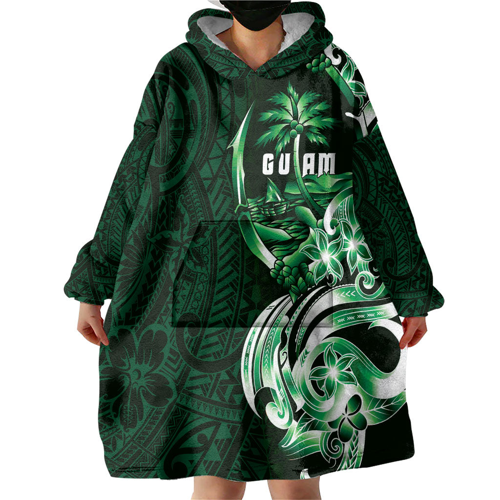Betde Guam Chamorro Wearable Blanket Hoodie Guahan Seal Tattoo LT14 - Polynesian Pride