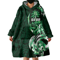 Betde Guam Chamorro Wearable Blanket Hoodie Guahan Seal Tattoo LT14 - Polynesian Pride