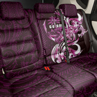 Kulot Di Rosa Guam Chamorro Back Car Seat Cover Guahan Seal Tattoo LT14 - Polynesian Pride