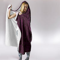 Kulot Di Rosa Guam Chamorro Hooded Blanket Guahan Seal Tattoo LT14 - Polynesian Pride