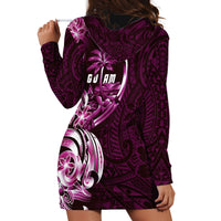 Kulot Di Rosa Guam Chamorro Hoodie Dress Guahan Seal Tattoo LT14 - Polynesian Pride