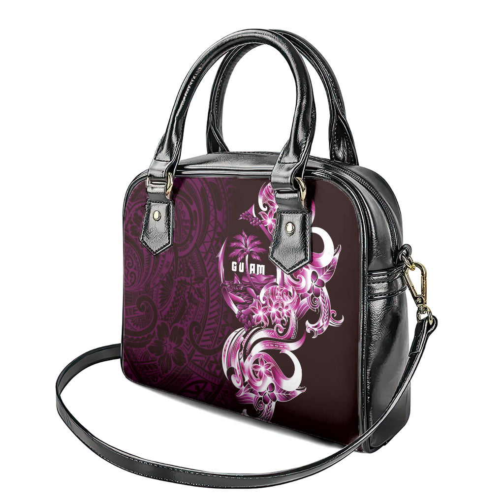 Kulot Di Rosa Guam Chamorro Shoulder Handbag Guahan Seal Tattoo LT14 - Polynesian Pride