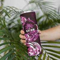 Kulot Di Rosa Guam Chamorro Skinny Tumbler Guahan Seal Tattoo LT14 - Polynesian Pride