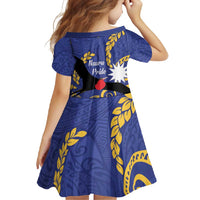 Nauru Angam Day Family Matching Long Sleeve Bodycon Dress and Hawaiian Shirt Naoero Frigate Bird Polynesian Pattern LT14 - Polynesian Pride