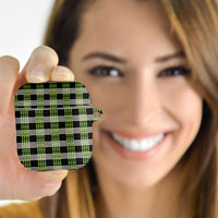 Aloha Hawaii Pakalana Pikake Lei AirPods Case Palaka Inspired Hawaiian-plaid Black LT14 - Polynesian Pride