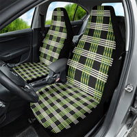Aloha Hawaii Pakalana Pikake Lei Car Seat Cover Palaka Inspired Hawaiian-plaid Black
