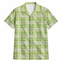 Aloha Hawaii Pakalana Pikake Lei Hawaiian Shirt Palaka Inspired Hawaiian-plaid Pastel Green LT14 Green - Polynesian Pride