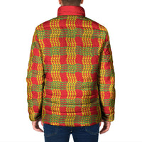 Aloha Hawaii Ilima Maile Lei Padded Jacket Palaka Inspired Hawaiian-plaid Red LT14 - Polynesian Pride