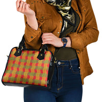 Aloha Hawaii Ilima Maile Lei Shoulder Handbag Palaka Inspired Hawaiian-plaid Red LT14 - Polynesian Pride