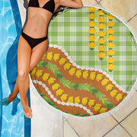 Hawaii Leis Palaka Motifs Beach Blanket Pikake Pakalana Maile Ilima Kakau Style LT14 - Polynesian Pride