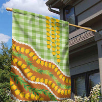 Hawaii Leis Palaka Motifs Garden Flag Pikake Pakalana Maile Ilima Kakau Style LT14 - Polynesian Pride