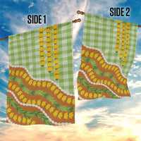 Hawaii Leis Palaka Motifs Garden Flag Pikake Pakalana Maile Ilima Kakau Style LT14 - Polynesian Pride