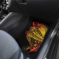 Gradient Marquesas Islands Car Mats Marquesan Matatiki Hammerhead Shark Patutiki LT14 - Polynesian Pride
