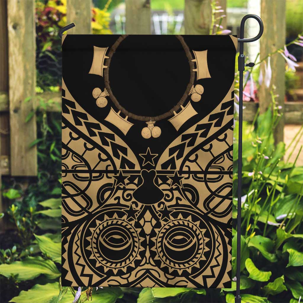 Austral Islands Garden Flag Tuhaa Pae Penu Stars Necklace Gold LT14 Garden Flag Gold - Polynesian Pride