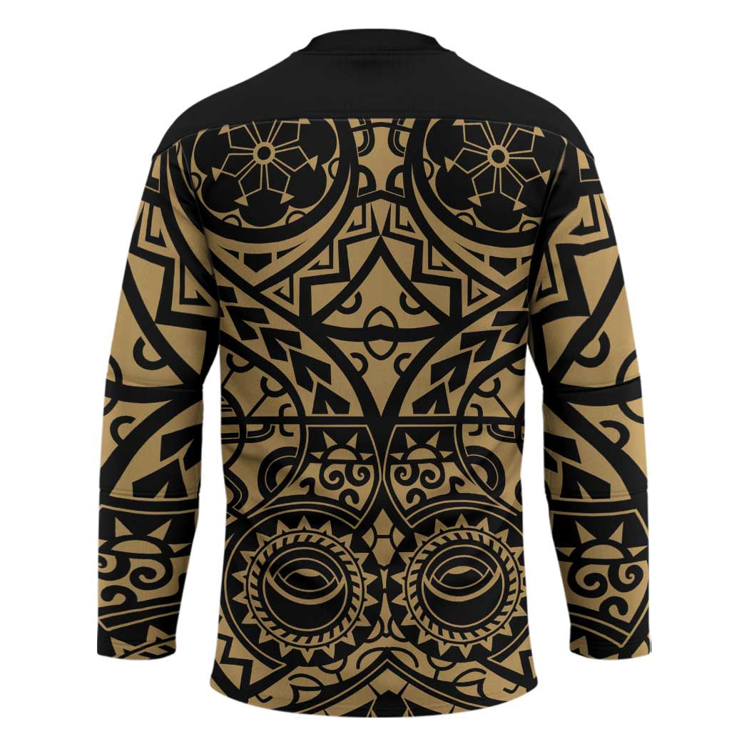 Austral Islands Hockey Jersey Tuhaa Pae Penu Stars Necklace Gold - Polynesian Pride