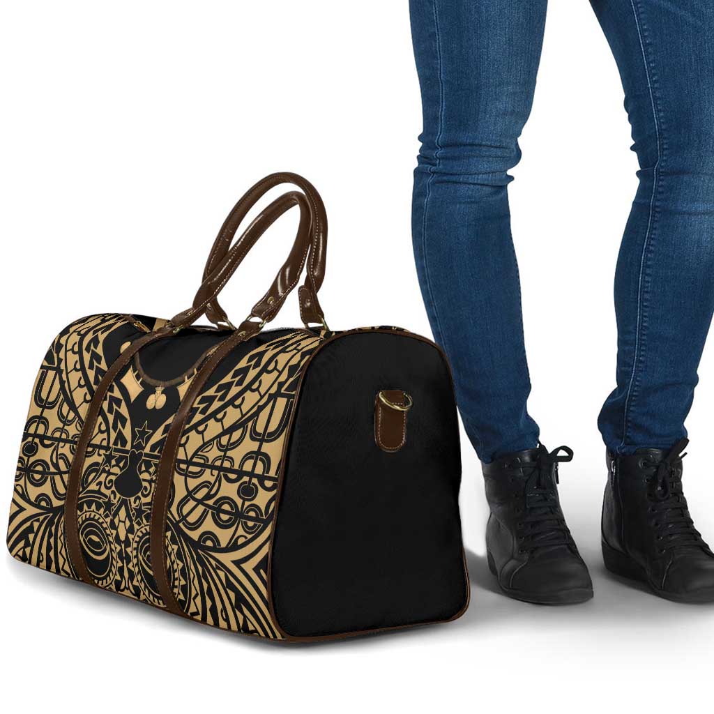Austral Islands Travel Bag Tuhaa Pae Penu Stars Necklace Gold LT14 - Polynesian Pride