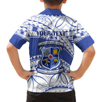 Personalised Samoa St Josephs College Kid Hawaiian Shirt Marist Brothers Samoan Pattern LT14 - Polynesian Pride