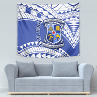 Personalised Samoa St Josephs College Tapestry Marist Brothers Samoan Pattern LT14 - Polynesian Pride