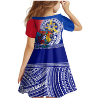 Personalised Philippines Family Matching Mermaid Dress and Hawaiian Shirt Filipino Sarimanok With Polynesian Tattoo LT14 - Polynesian Pride