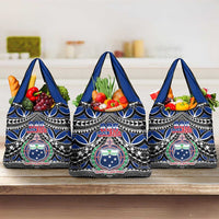 Samoa 685 Grocery Bag Samoan Coat Of Arms Simple Style