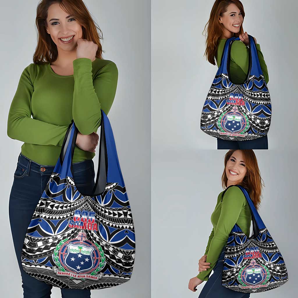 Samoa 685 Grocery Bag Samoan Coat Of Arms Simple Style