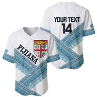 Custom Fiji Tapa Rugby 2025 Baseball Jersey Go Champions Fijiana LT14 - Polynesian Pride