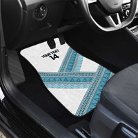 Custom Fiji Tapa Rugby 2025 Car Mats Go Champions Fijiana LT14 - Polynesian Pride