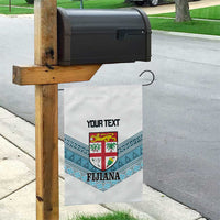 Custom Fiji Tapa Rugby 2025 Garden Flag Go Champions Fijiana LT14 - Polynesian Pride