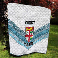 Custom Fiji Tapa Rugby 2025 Quilt Go Champions Fijiana LT14 - Polynesian Pride