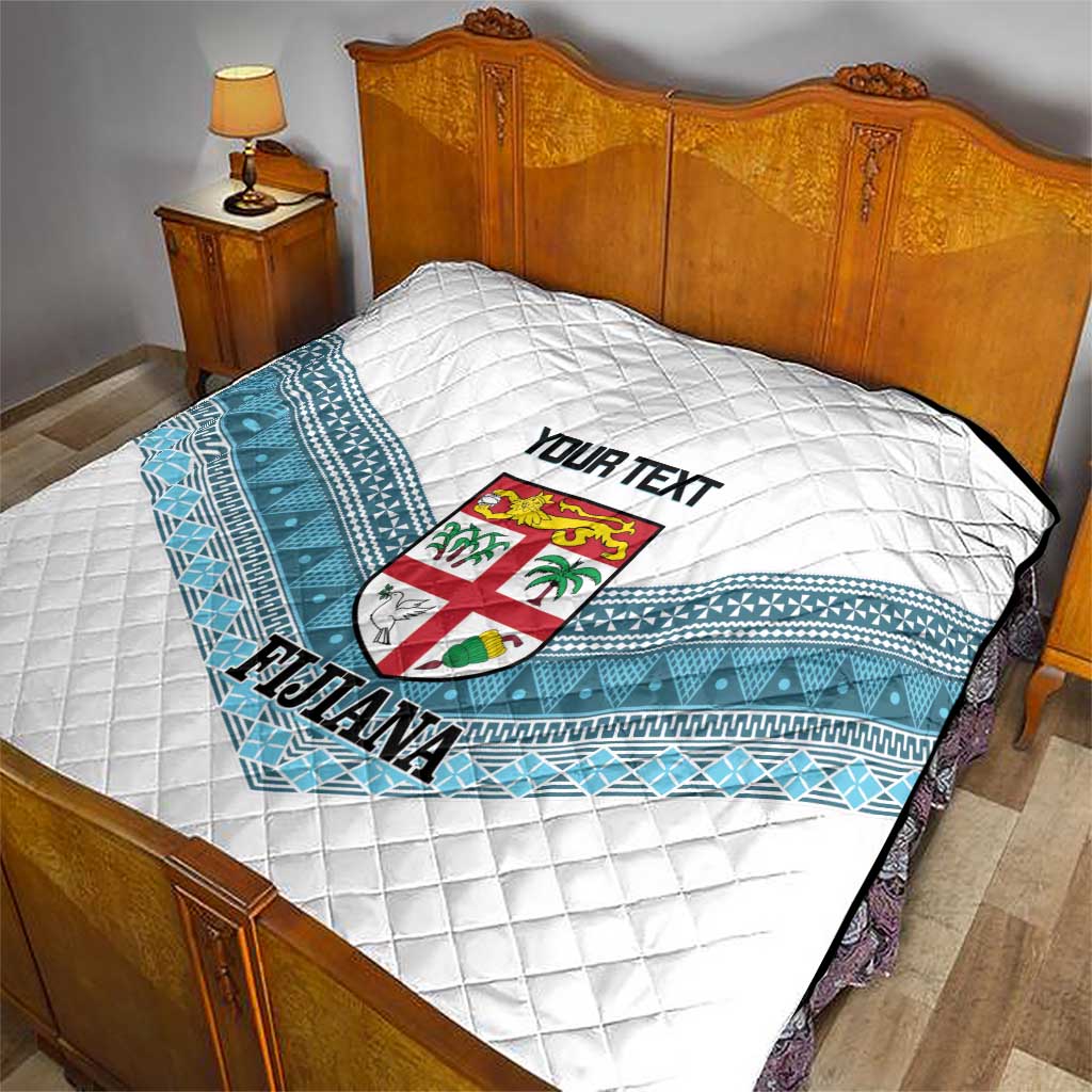 Custom Fiji Tapa Rugby 2025 Quilt Go Champions Fijiana LT14 - Polynesian Pride