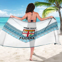 Custom Fiji Tapa Rugby 2025 Sarong Go Champions Fijiana LT14 - Polynesian Pride