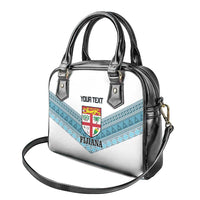 Custom Fiji Tapa Rugby 2025 Shoulder Handbag Go Champions Fijiana LT14 - Polynesian Pride