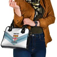 Custom Fiji Tapa Rugby 2025 Shoulder Handbag Go Champions Fijiana LT14 - Polynesian Pride
