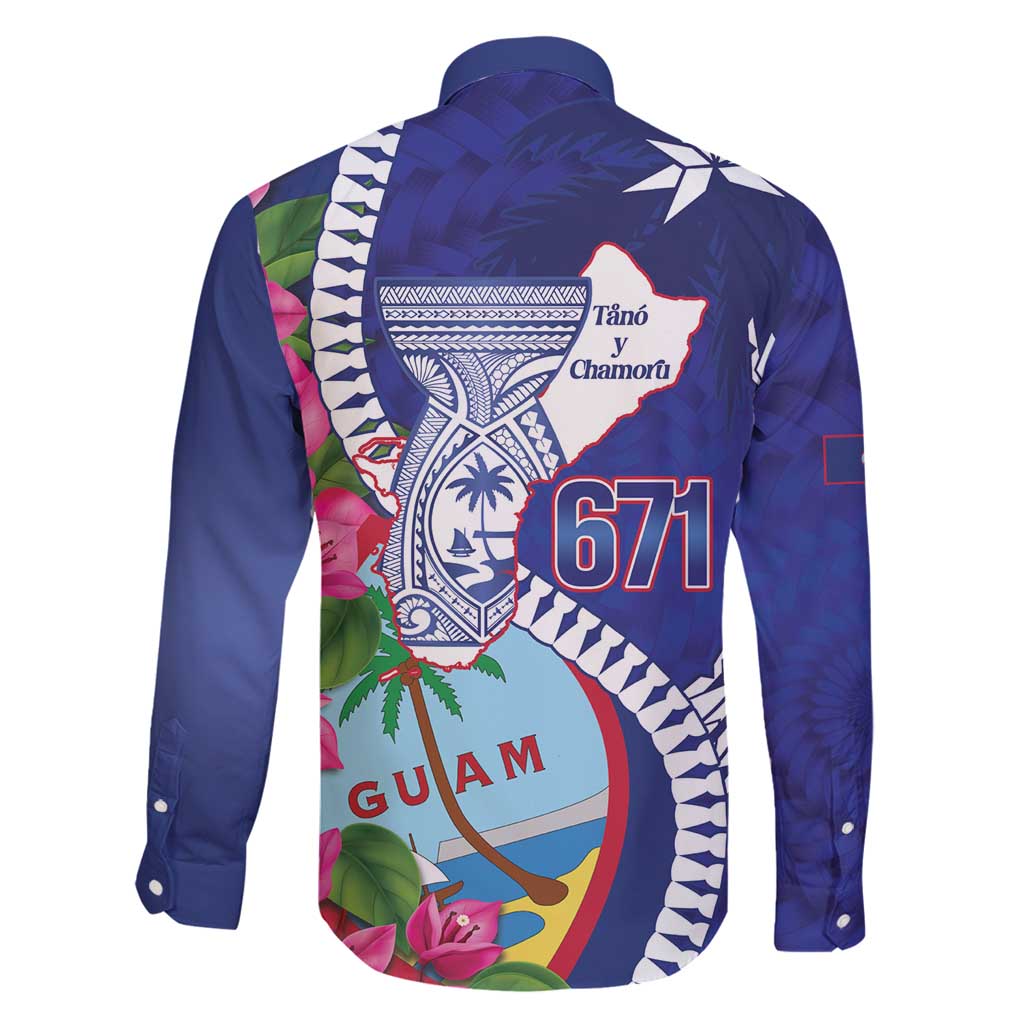 Biba Guam Liberation Day Family Matching Summer Maxi Dress and Hawaiian Shirt Tano y Chamoru Latte Stone Blue LT14 - Polynesian Pride