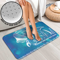 Kuri Dog Waka New Zealand Matariki Bathroom Set Ocean Sharks Maori Tattoo LT14 - Polynesian Pride
