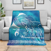 Kuri Dog Waka New Zealand Matariki Blanket Ocean Sharks Maori Tattoo LT14 - Polynesian Pride